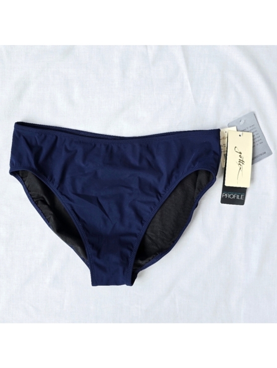 Profile By Gottex Other - Profile by Gottex▪️Navy Tutti Frutti Bikini Bottom Full Coverage